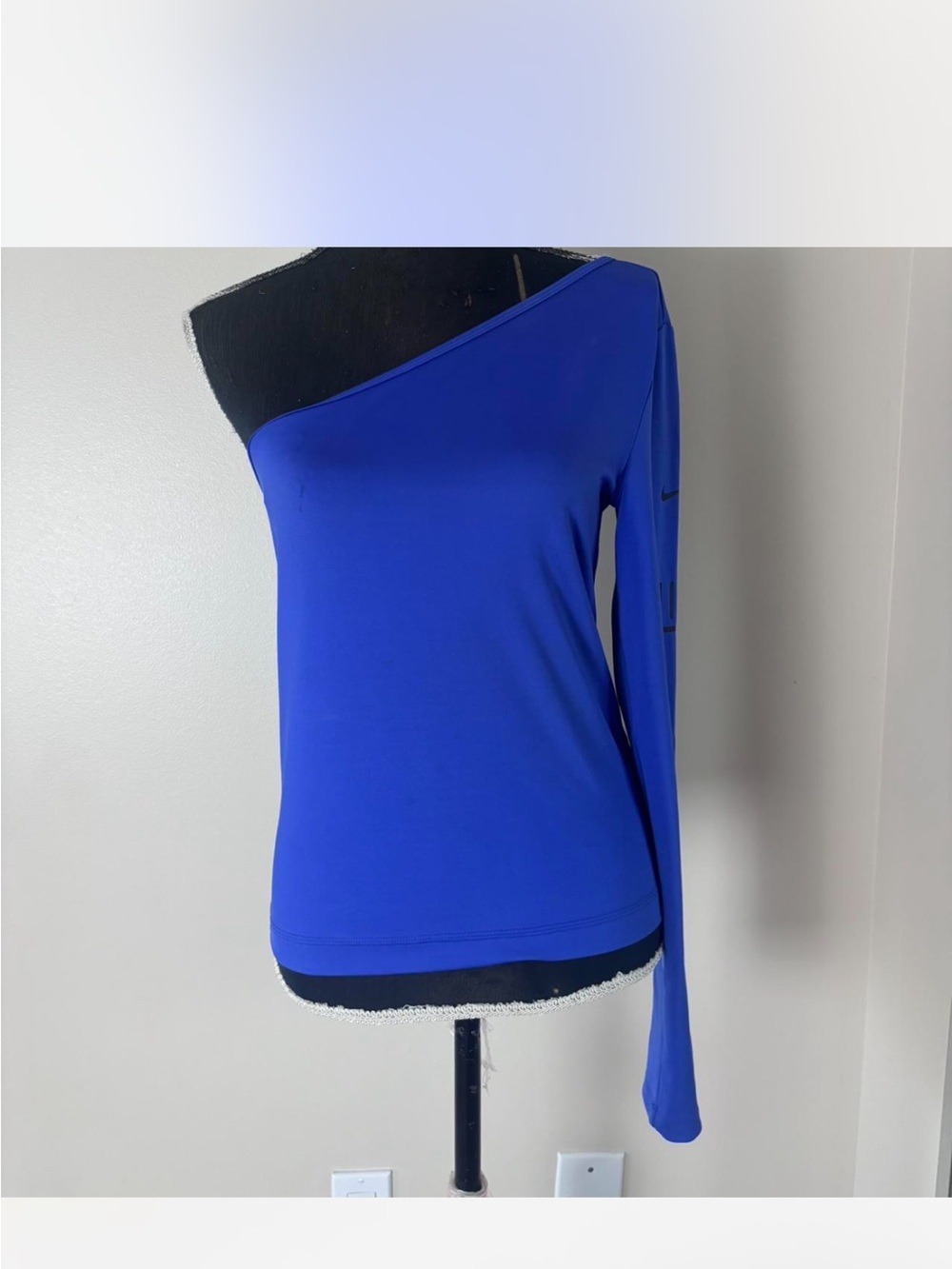 Nike Royal Blue One Shoulder Top
